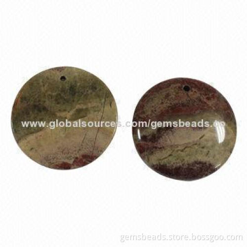 Gemstone pendant beads
